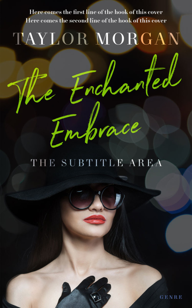 Front view of Cod Gray #14849 - Premade Romance Book Cover