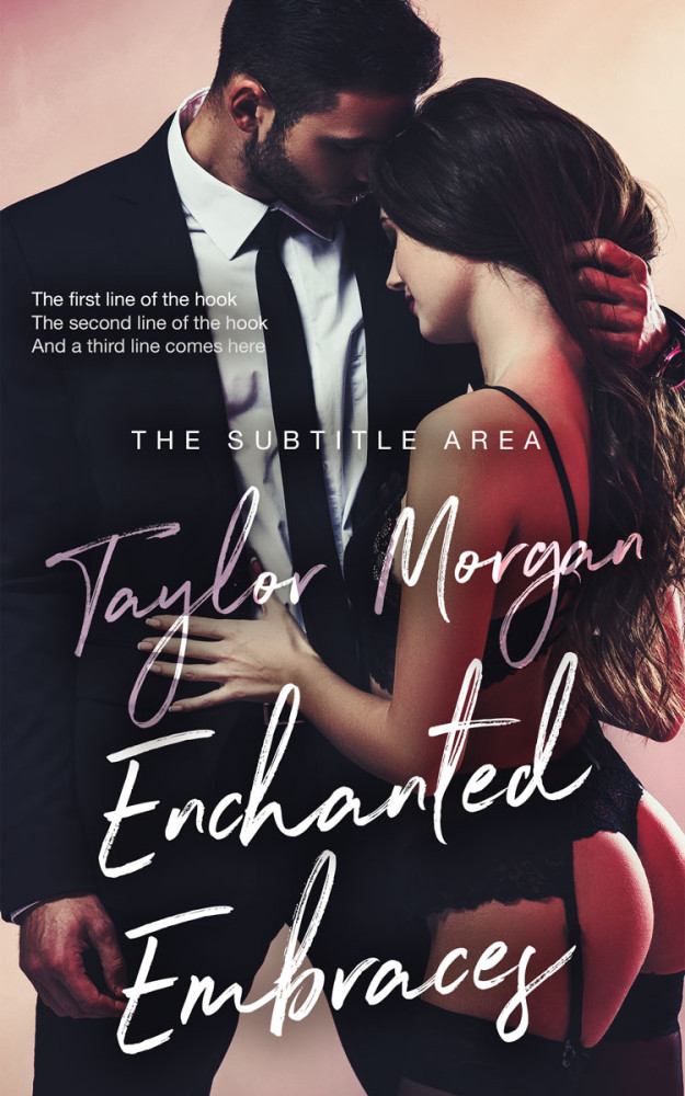 Front view of Clam Shell #14862 - Premade Erotica Book Cover