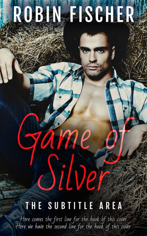 Front view of Rodeo Dust #14871 - Premade Erotica Book Cover