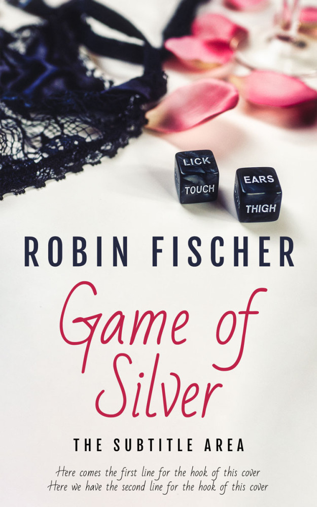 Front view of Charade #14880 - Premade Erotica Book Cover