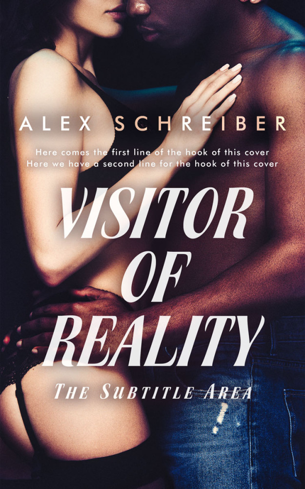 Front view of Akaroa #14891 - Premade Erotica Book Cover