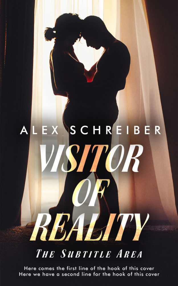 Front view of Akaroa #14899 - Premade Erotica Book Cover