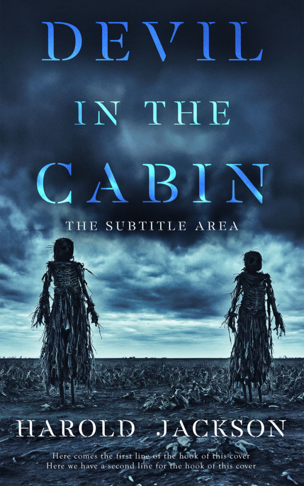 Front view of Cloud Burst #14919 - Premade Horror Book Cover