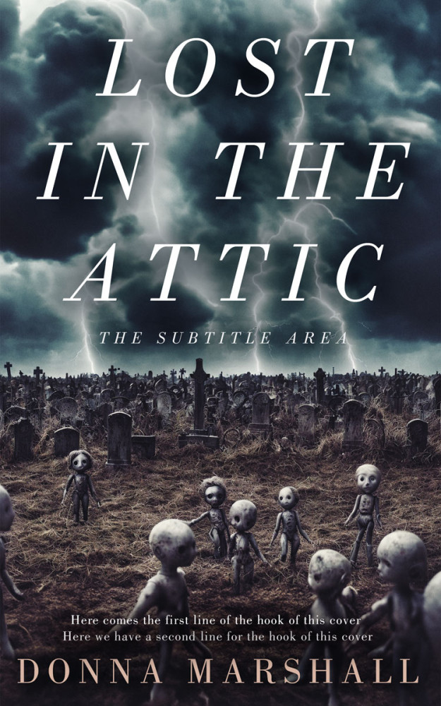 Front view of Tuna #14954 - Premade Mystery & Thriller & Suspense Book Cover