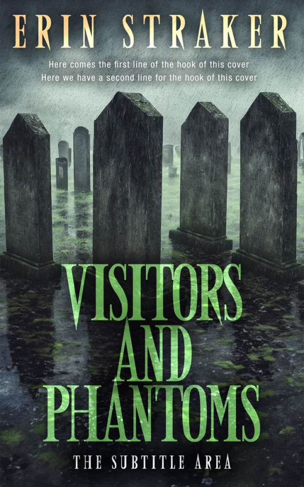 Front view of Outer Space #14965 - Premade Horror Book Cover