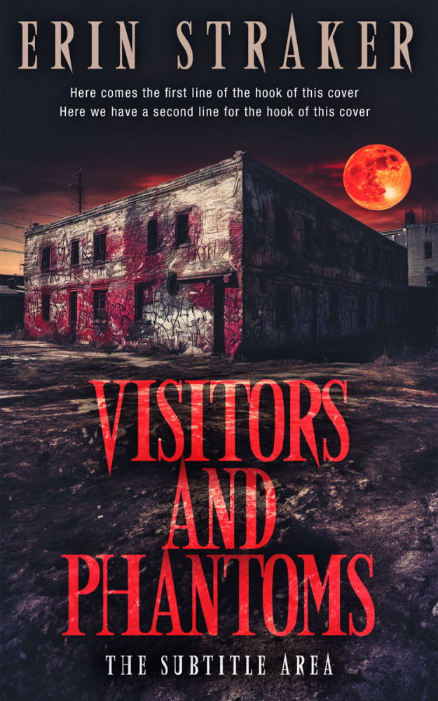 Front view of Baltic Sea #14966 - Premade Horror Book Cover