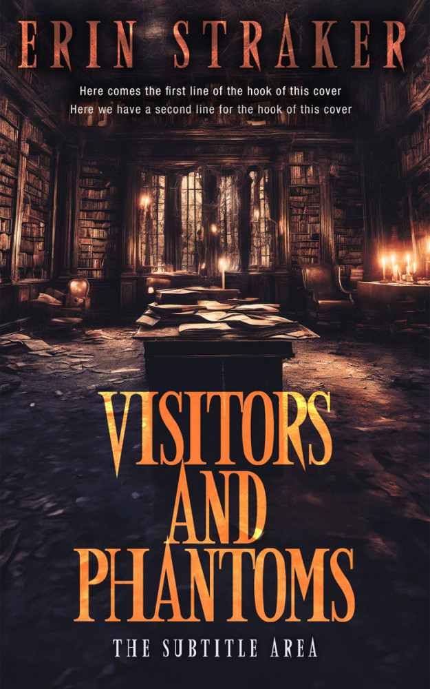 Front view of Baltic Sea #14970 - Premade Horror Book Cover