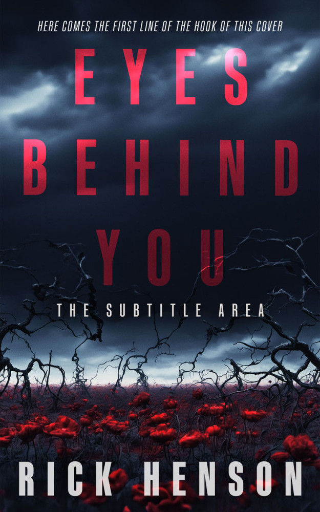 Front view of Steel Gray #14973 - Premade Mystery & Thriller & Suspense Book Cover