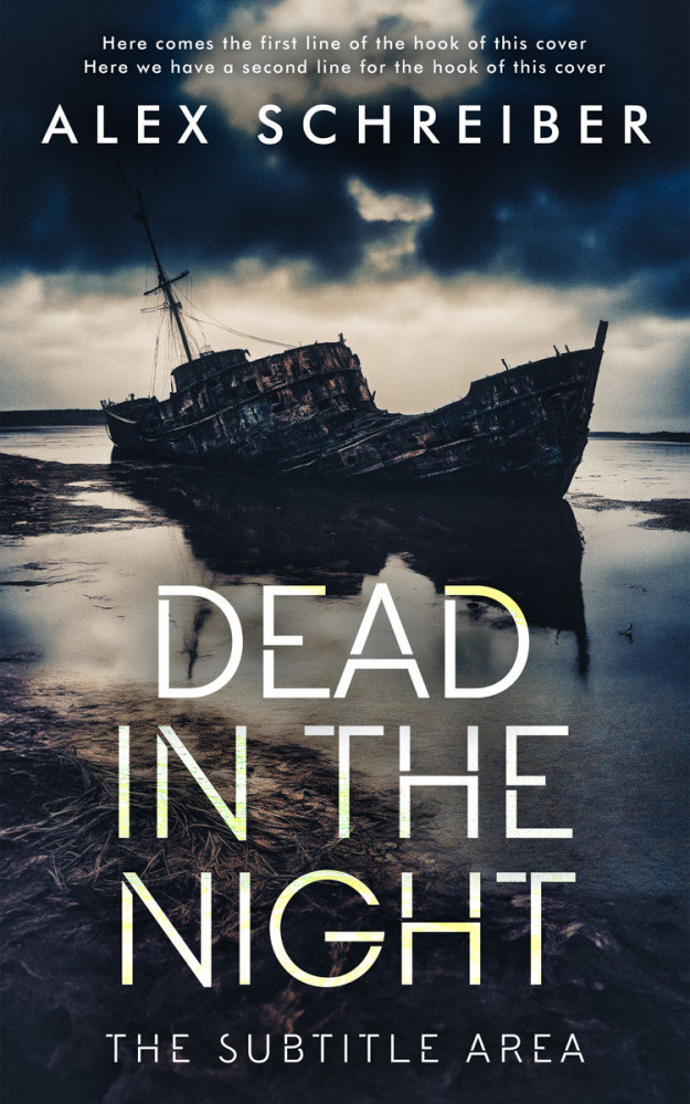 Front view of Ash #14986 - Premade Mystery & Thriller & Suspense Book Cover