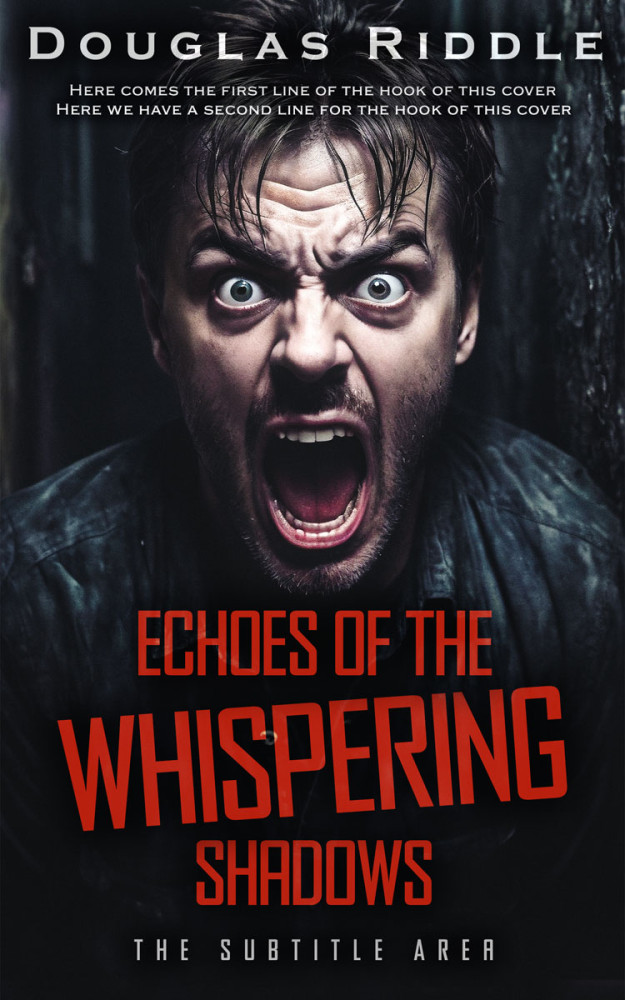 Front view of Shark #15010 - Premade Mystery & Thriller & Suspense Book Cover