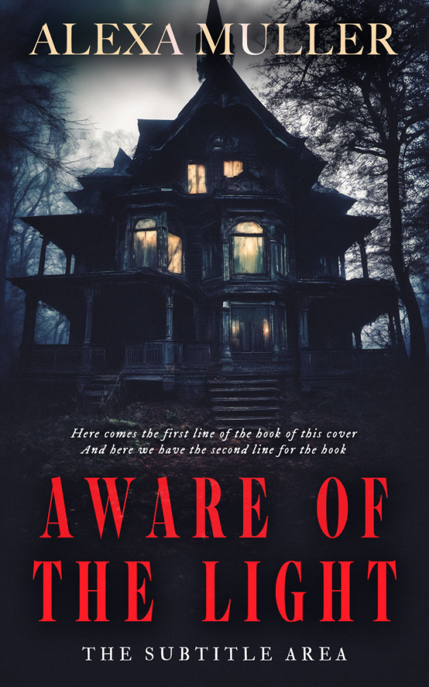 Front view of Charade #15059 - Premade Mystery & Thriller & Suspense Book Cover