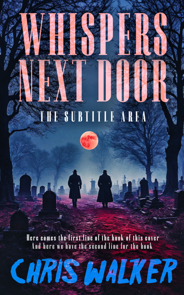 Front view of Mirage #15076 - Premade Mystery & Thriller & Suspense Book Cover