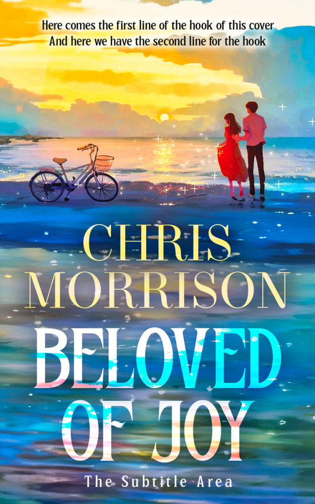 Front view of Ming #15091 - Premade Romance Book Cover