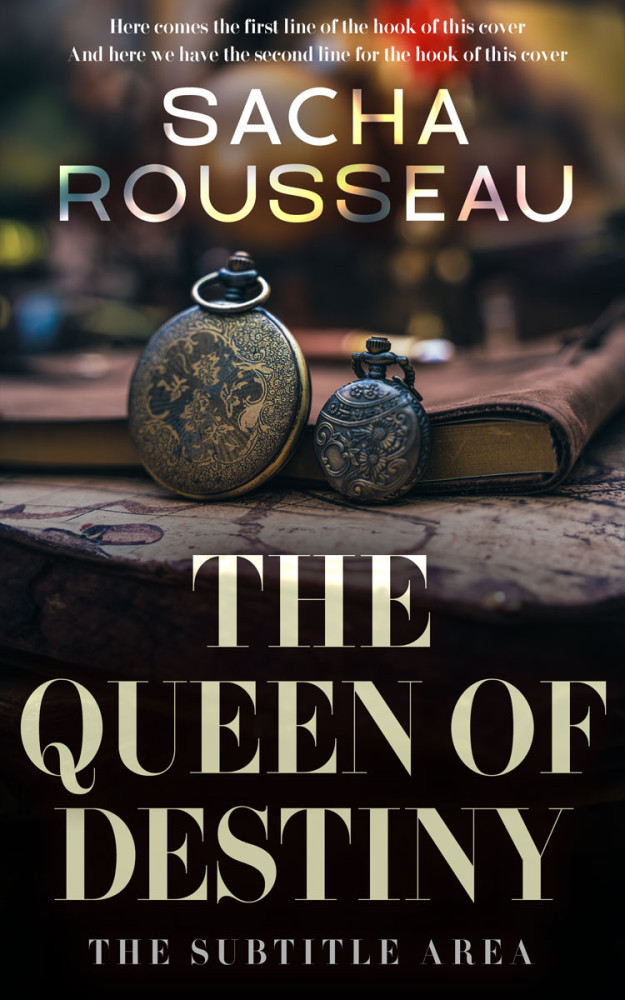 Front view of Cod Gray #15113 - Premade Historical Book Cover