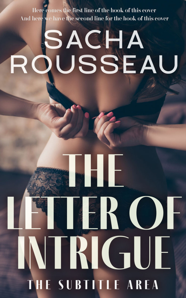 Front view of Soft Amber #15118 - Premade Erotica Book Cover