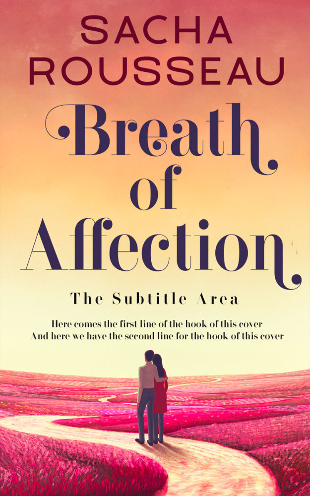 Front view of Tacao #15131 - Premade Romance Book Cover