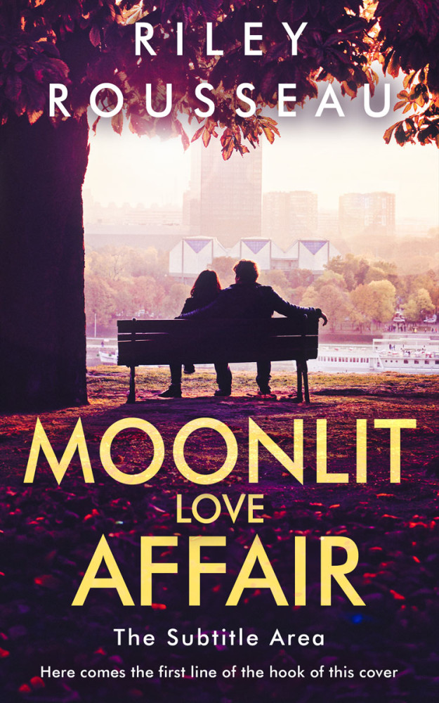 Front view of Revolver #15153 - Premade Romance Book Cover