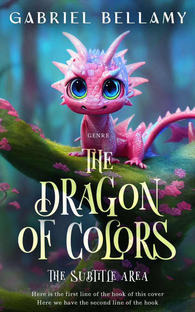 Front view of Outer Space #15158 - Premade Fantasy Book Cover