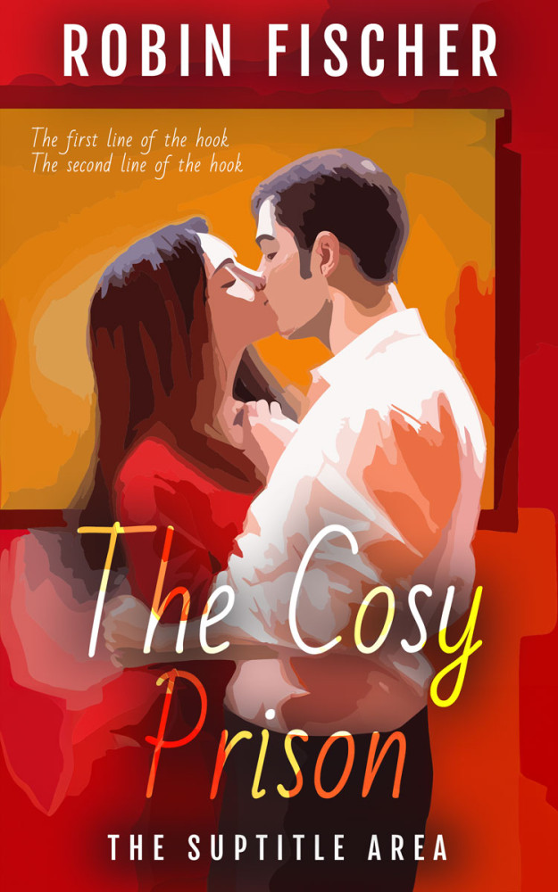 Front view of Piper #15168 - Premade Romance Book Cover