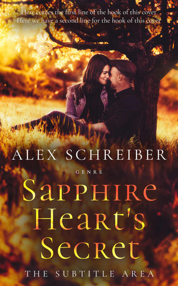 Front view of Cork #15181 - Premade Romance Book Cover