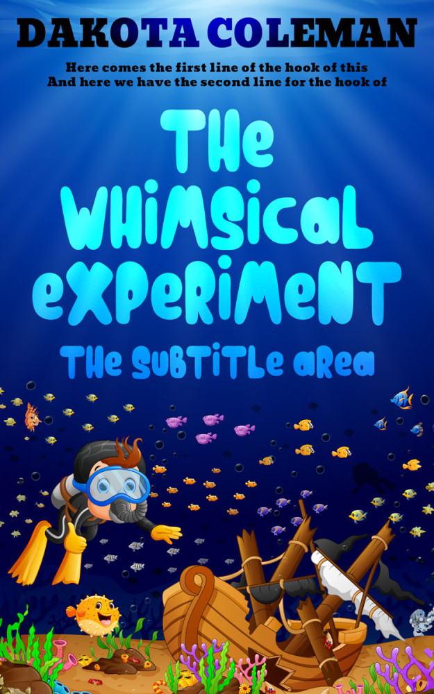 Front view of Catalina Blue #15213 - Premade Nature Book Cover