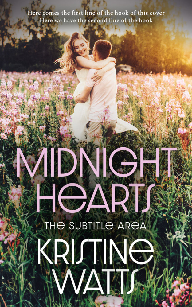 Front view of Cameo #15223 - Premade Romance Book Cover