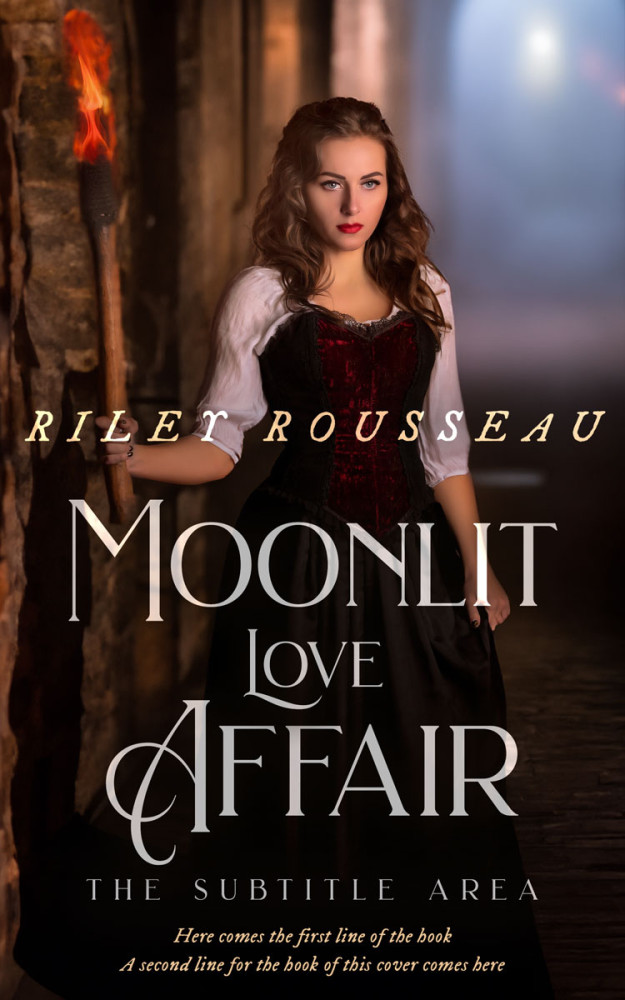 Front view of Asphalt #15265 - Premade Historical Book Cover