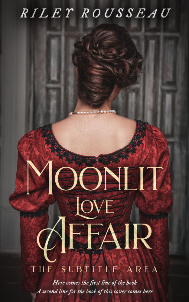 Front view of Woody Brown #15268 - Premade Historical Book Cover