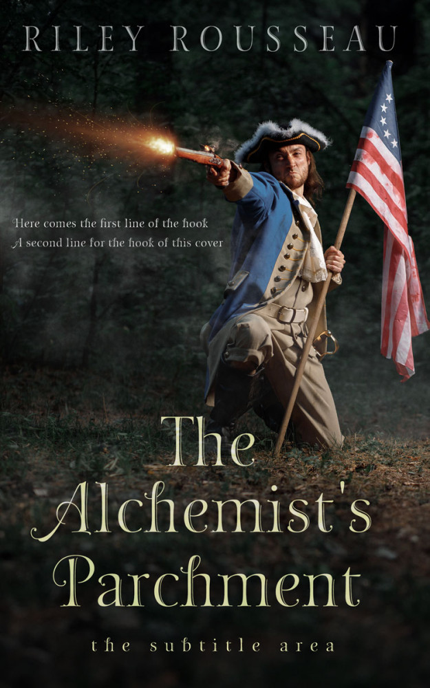 Front view of Heavy Metal #15273 - Premade Historical Book Cover