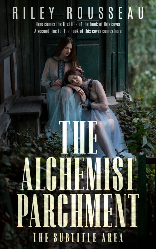 Front view of Heavy Metal #15279 - Premade Historical Book Cover