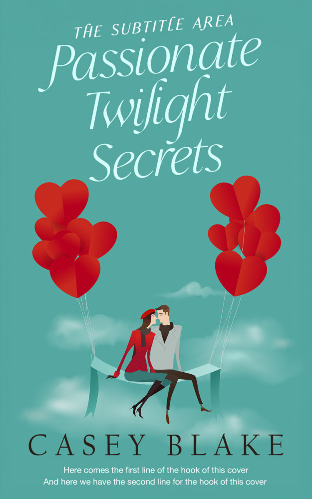 Front view of Tradewind #15290 - Premade Romance Book Cover