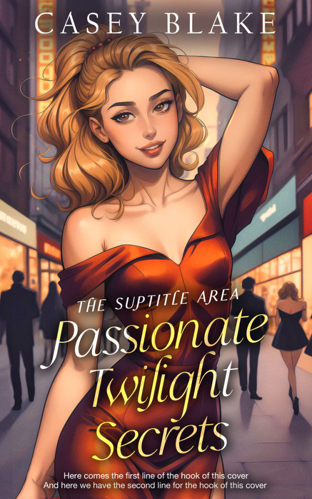 Front view of Matterhorn #15294 - Premade Chick Lit Book Cover