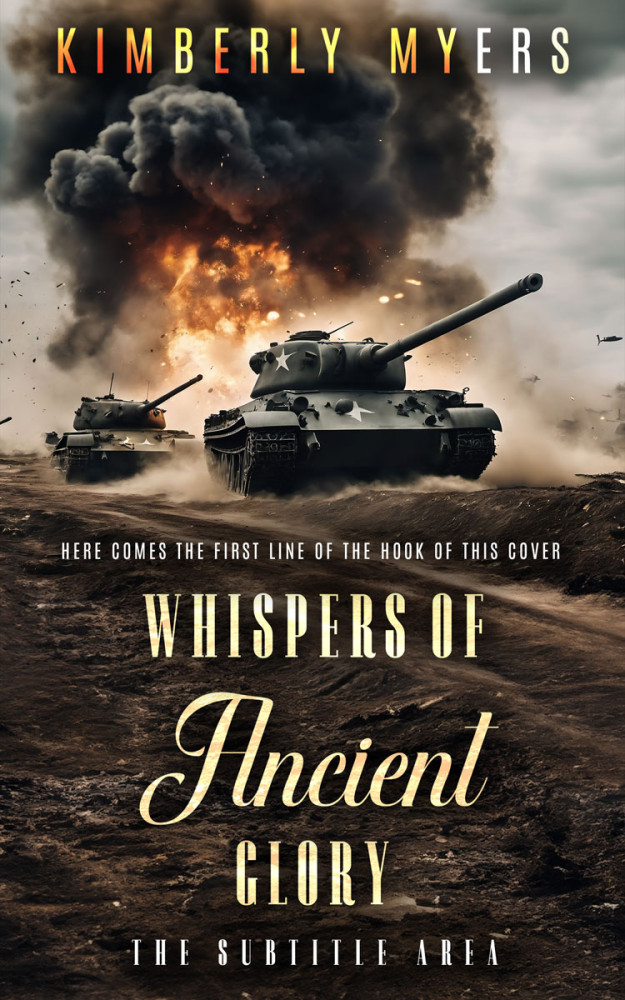 Front view of Rodeo Dust #15318 - Premade Historical Book Cover