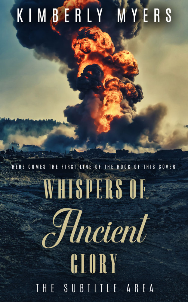 Front view of Gimblet #15319 - Premade Historical Book Cover