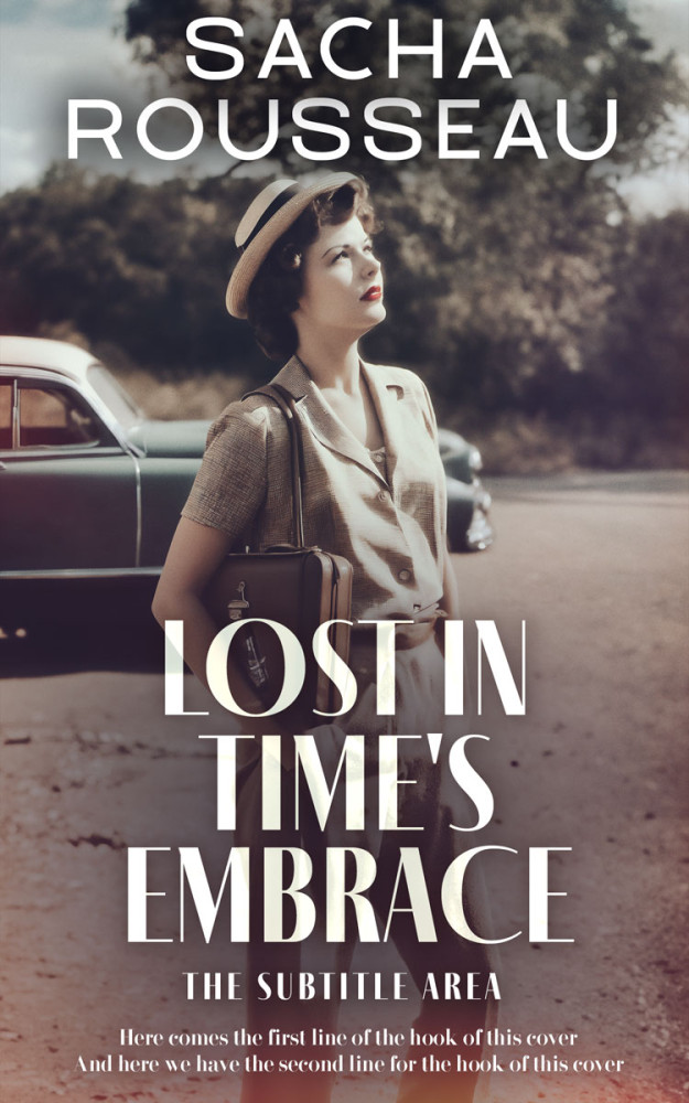 Front view of Dorado #15325 - Premade Historical Book Cover | BookCoverZone