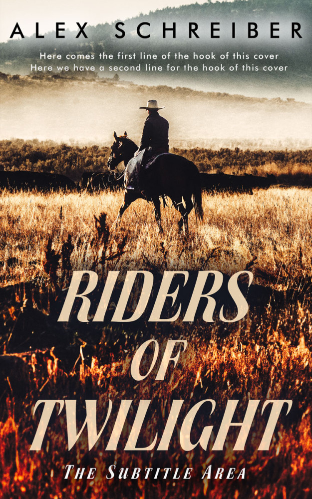 Front view of Cashmere #15333 - Premade Action & Adventure Book Cover