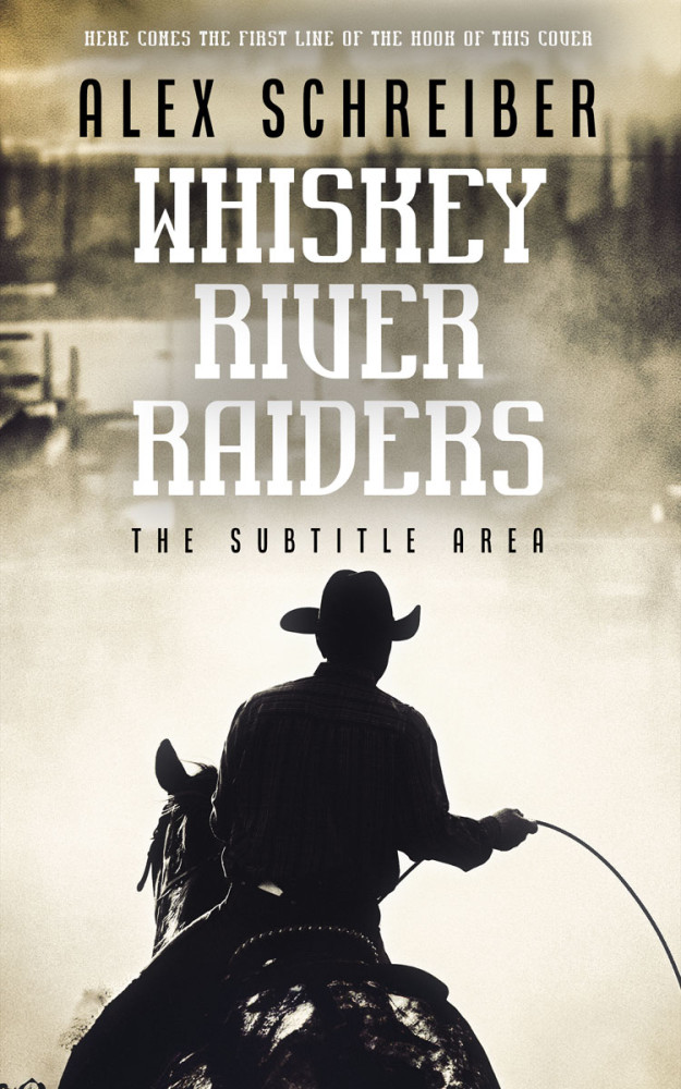 Front view of Mine Shaft #15375 - Premade Action & Adventure Book Cover