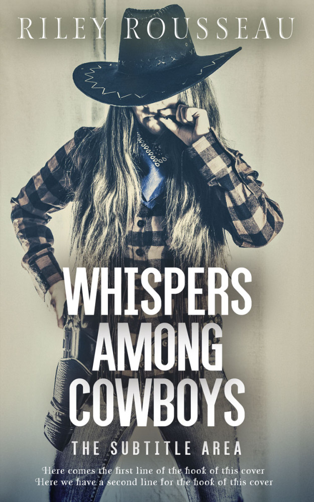 Front view of Eagle #15394 - Premade Action & Adventure Book Cover