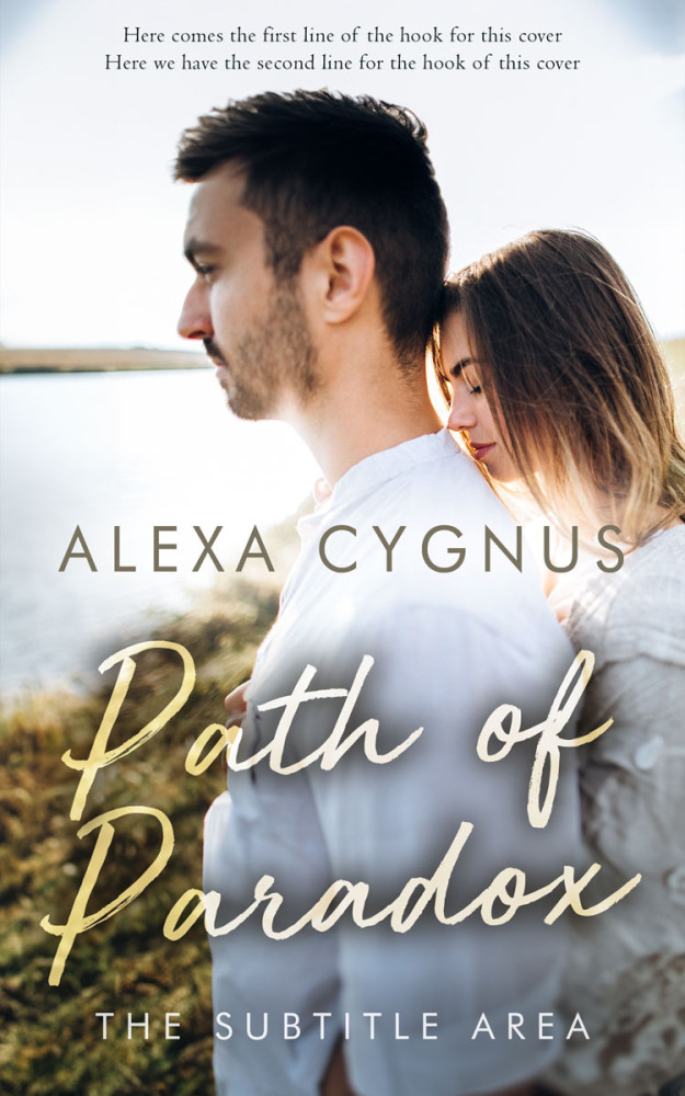 Front view of Westar #15416 - Premade Romance Book Cover