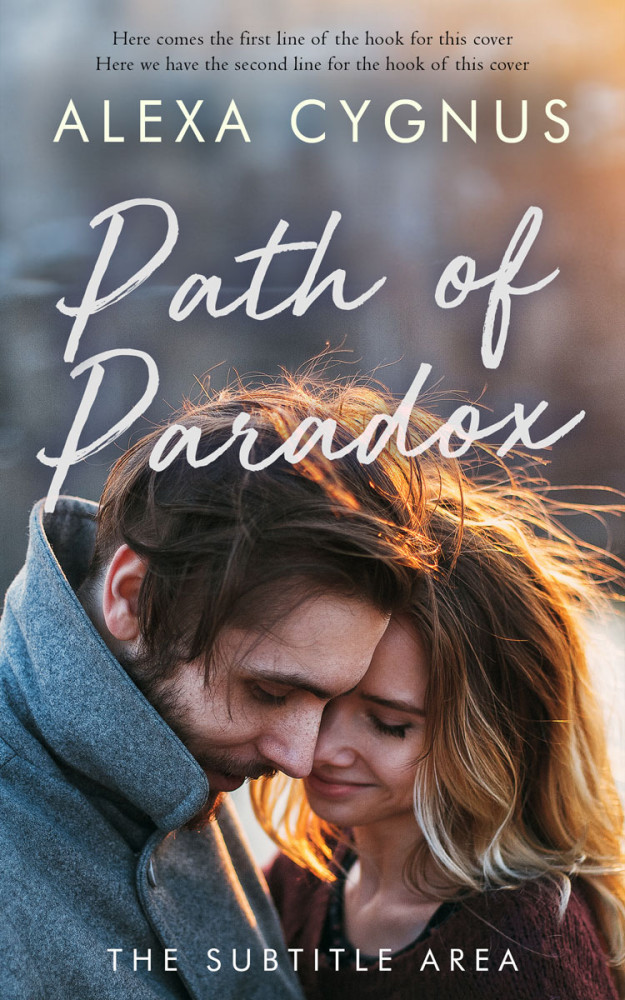 Front view of Abbey #15422 - Premade Romance Book Cover