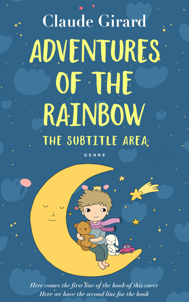 Front view of Calypso #15453 - Premade Fantasy Book Cover