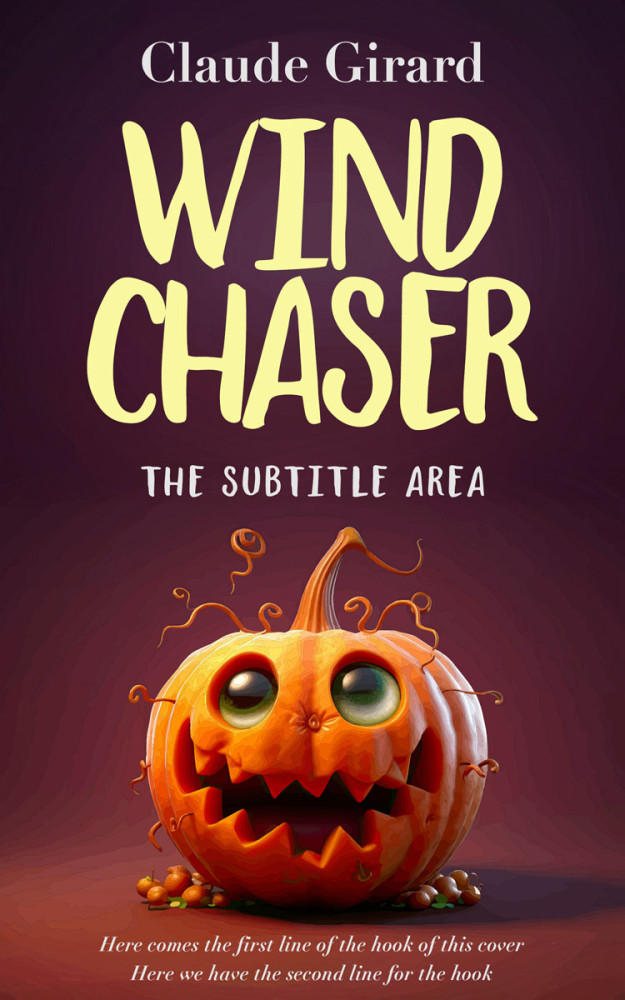 Front view of Cocoa Bean #15462 - Premade Horror Book Cover