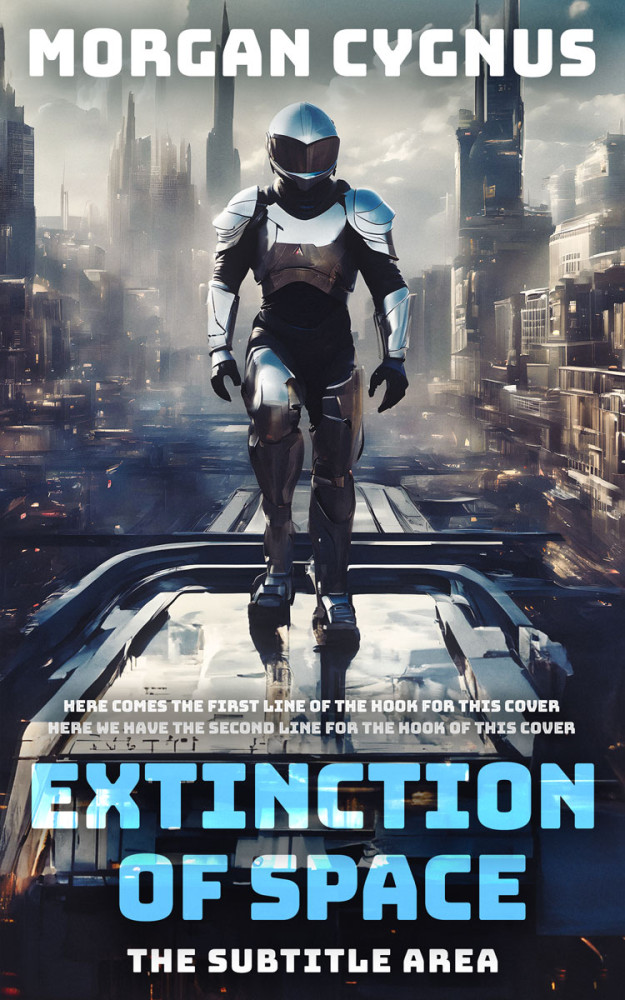 Front view of Tuna #15477 - Premade Apocalyptica Book Cover