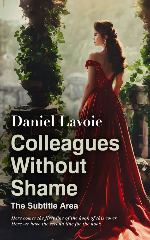 Front view of Coral Reef #15492 - Premade Romance Book Cover