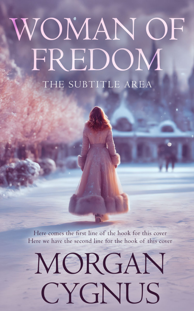 Front view of Amethyst Smoke #15496 - Premade Fantasy Book Cover