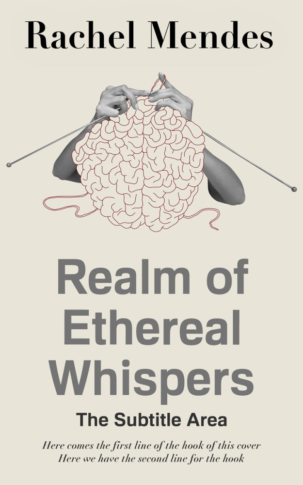 Front view of Moon Mist #15528 - Premade Abstract Book Cover