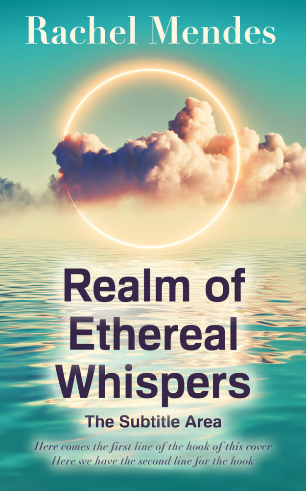 Front view of Akaroa #15532 - Premade Abstract Book Cover