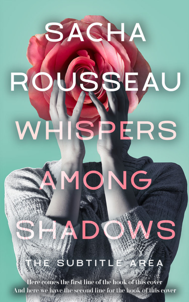 Front view of Cascade #15571 - Premade Romance Book Cover