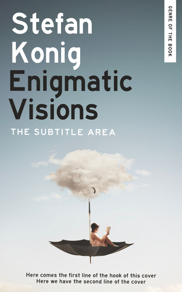 Front view of Tiara #15616 - Premade Abstract Book Cover