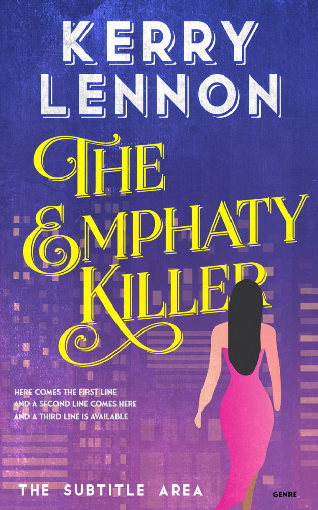 Front view of Victoria #15662 - Premade Mystery & Thriller & Suspense Book Cover | BookCoverZone